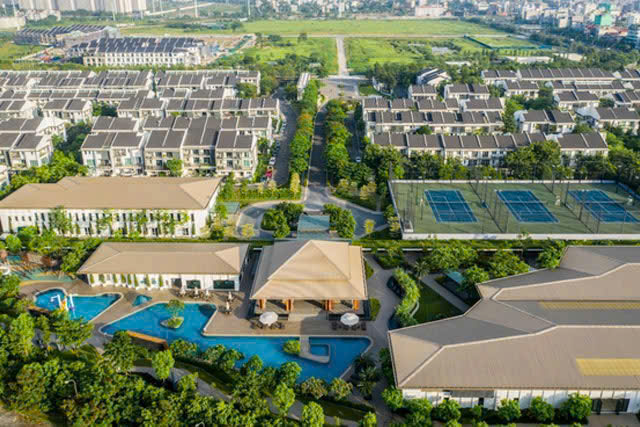 Toàn cảnh khu tiện ích ParkCity từ trên cao
