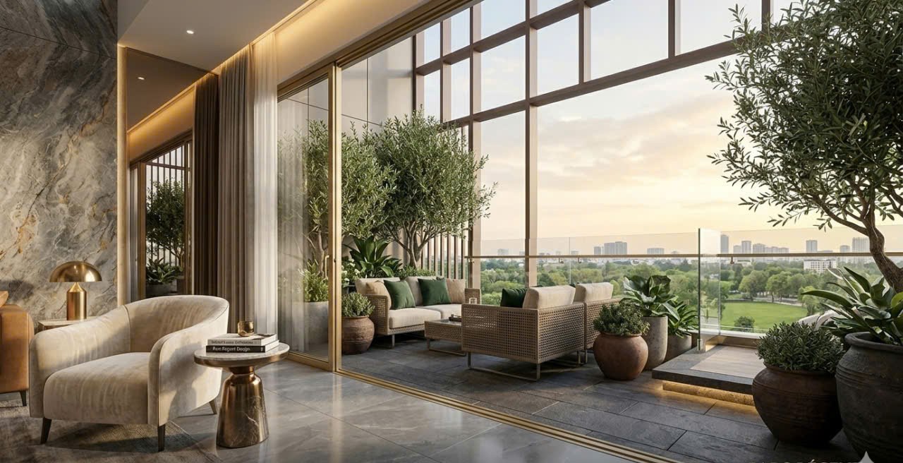 Khu vườn riêng Le Parc Place